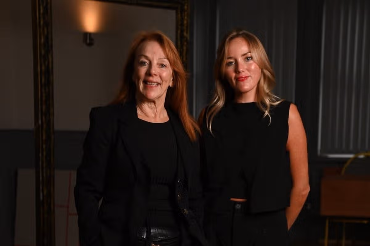 Director Pauline Fleming and her co-producer daughter, Cornelia Cannell