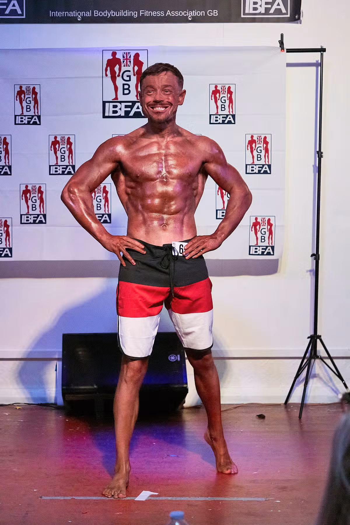 Matt White, natural bodybuilder who trains with Phil Earley