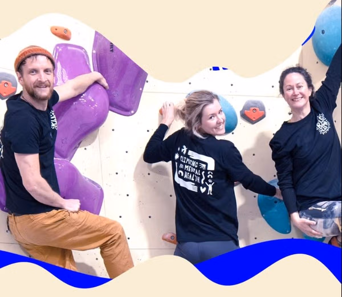 Rise and Climb directors Thom Hill, Yasmin Clark and Ali Skeats
