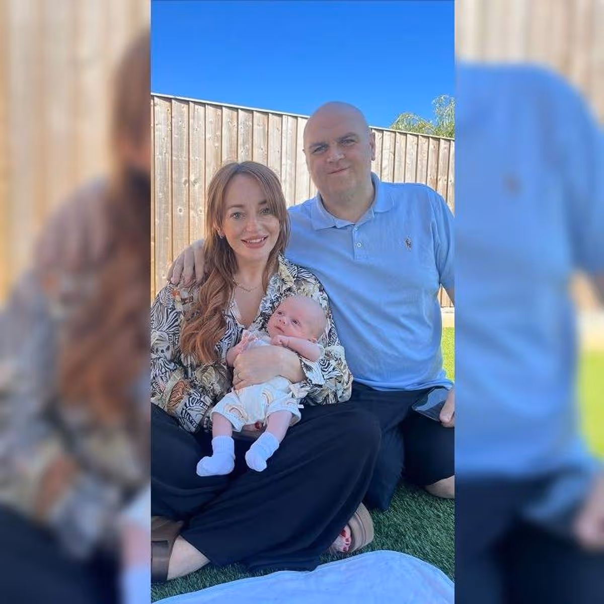 Sean Turner with his wife Rebbecca and son Jimmy
