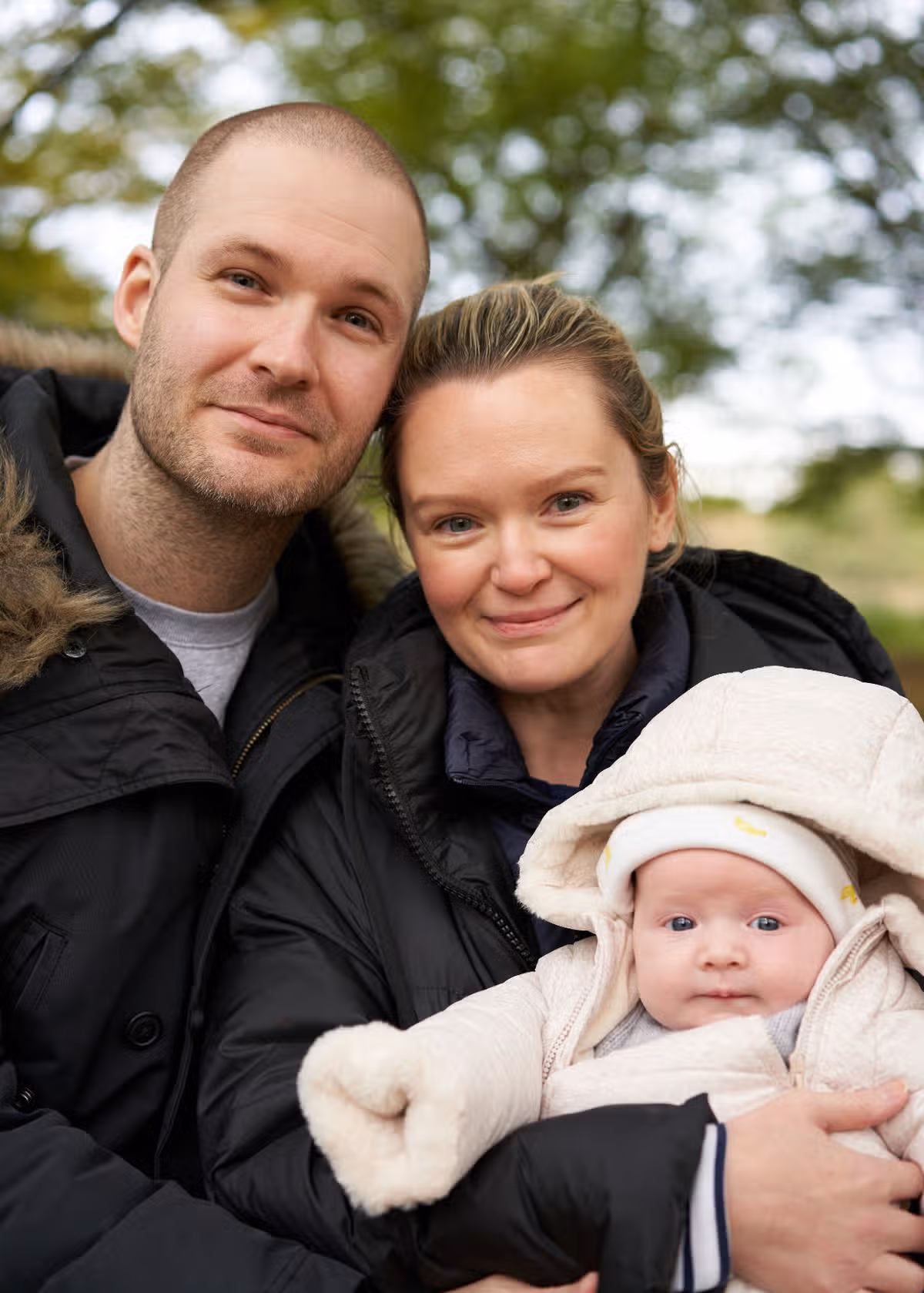 Max Bridge, Emma Vukic and Rosie