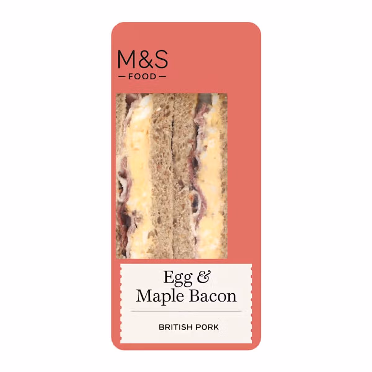 Bacon and egg sandwich
