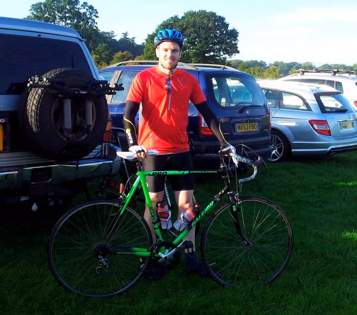 Fitness fanatic Stu, 36, started to be sick for seemingly no reason at his local gym before having a seizure