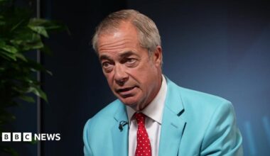 Nigel Farage denies wrongdoing over foreign donor talks on Sunday with Laura Kuenssberg - live updates