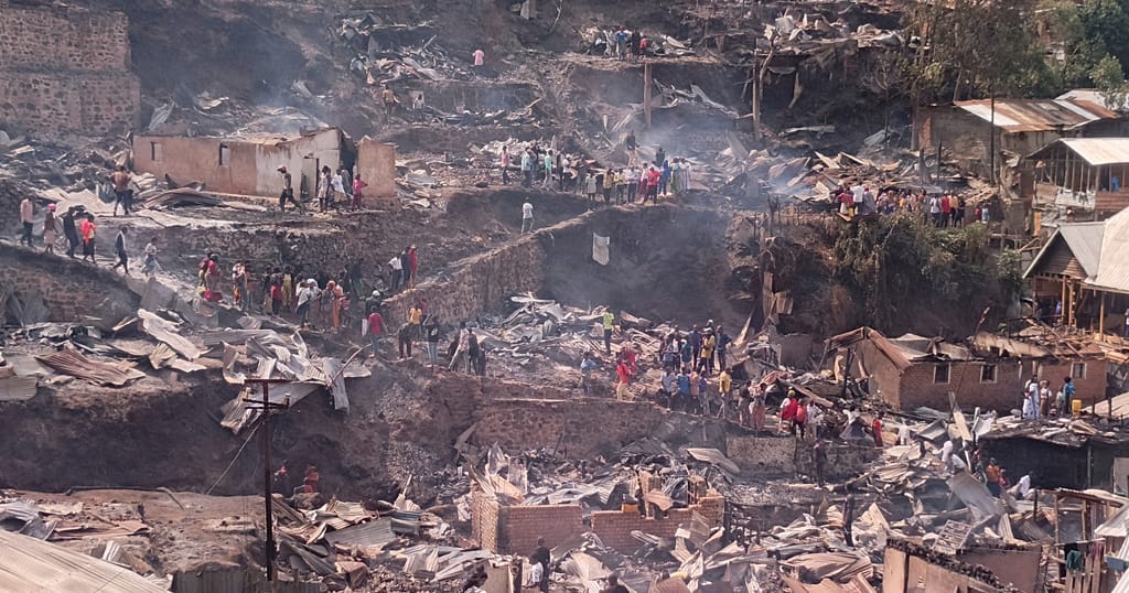 DRC: Deadly fire ravages school and entire neighbourhood in Bukavu