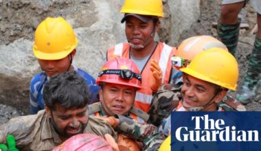 Nepal-Tibet flash flood: Two workers pulled alive from hydropower tunnel nine days after disaster | Nepal-Tibet flood disaster