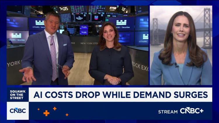 AI costs drop while demand surges