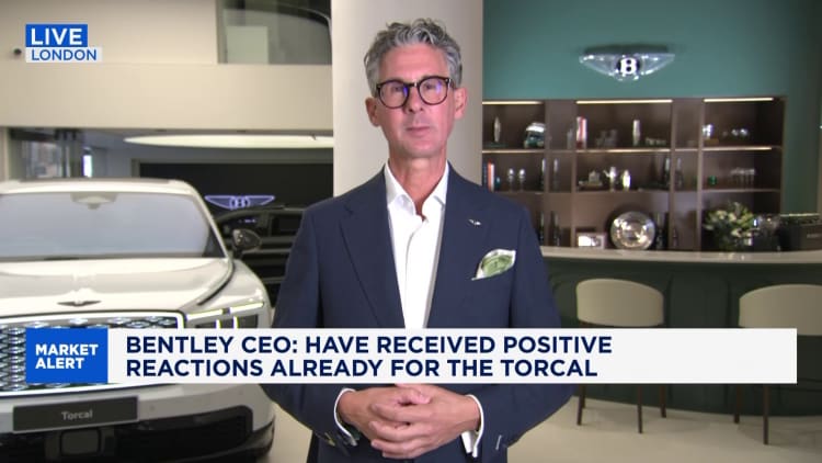 Bentley CEO sees 'ongoing acceptance' of luxury EVs from wealthy buyers