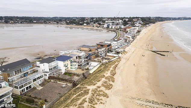 Furious swimmers in the millionaire's playground of Sandbanks say they were forced to cancel their weekly meet swim after sewage was dumped in the sea