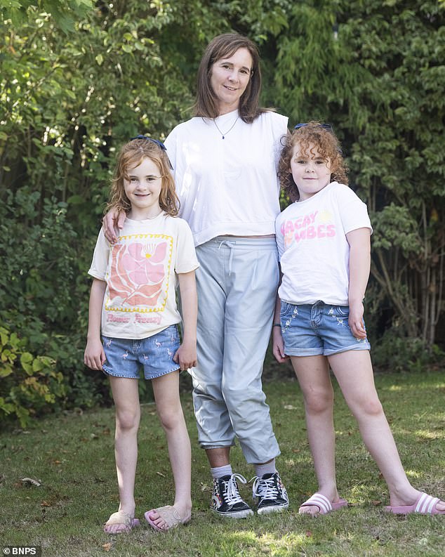Keeva's mother Aisling McCarthy said: 'She lost a lot of weight because she didn't really eat for two weeks, that was a really worrying time.' (Keeva is pictured left)