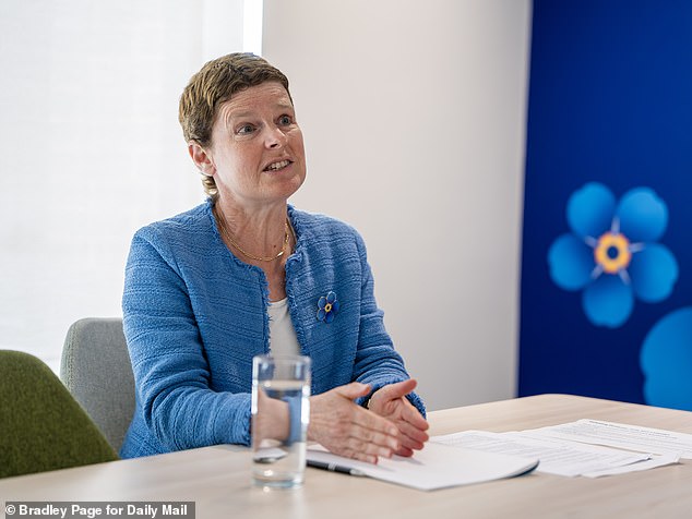 Michelle Dyson, chief executive of Alzheimer's Society, said: 'Dementia is the UK's biggest killer, but it is not an inevitable part of ageing'