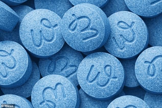 These tiny pellets dissolve in the toilet, turning the water blue and masking odour after urination