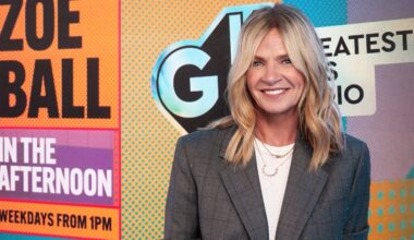 Zoe Ball praises Ken Bruce as she opens new Greatest Hits Radio afternoon show
