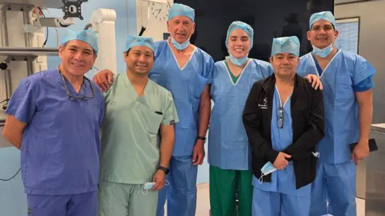 Hadassah surgeon goes halfway around the world to save a life