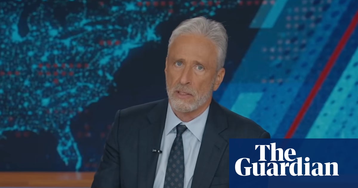 Jon Stewart on Trump’s White House media ban: ‘authoritarian crackdown’ | Late-night TV roundup