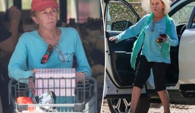 '70s icon makes rare appearance running errands in Los Angeles