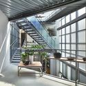 © Daici Ano House and Studio in Kyoto / Tato Architects - Interior Photography, Stairs, Glass, Chair