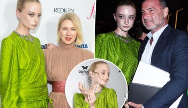 Naomi Watts, Liev Schreiber's daughter Kai celebrates modeling award