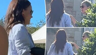 Meghan Markle spotted in UK for first time since move mingles with fellow A-list transplant