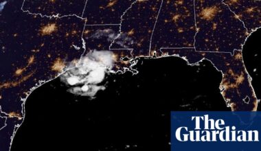 Tropical Storm Edouard strengthens as it bears down on Texas and Louisiana | US weather