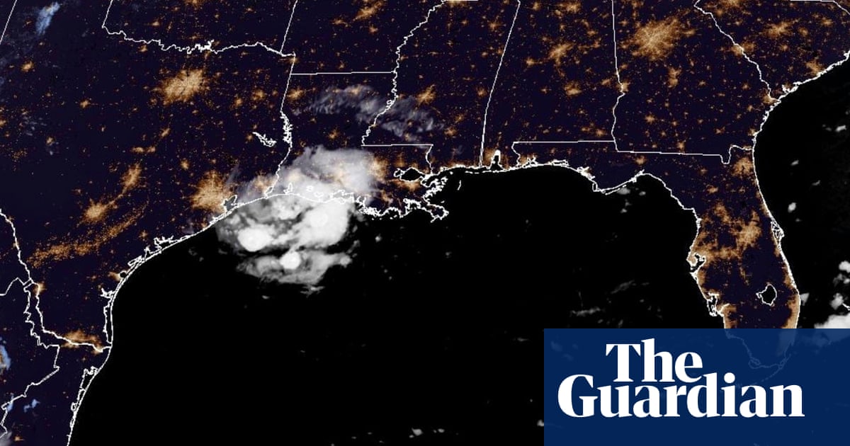 Tropical Storm Edouard strengthens as it bears down on Texas and Louisiana | US weather