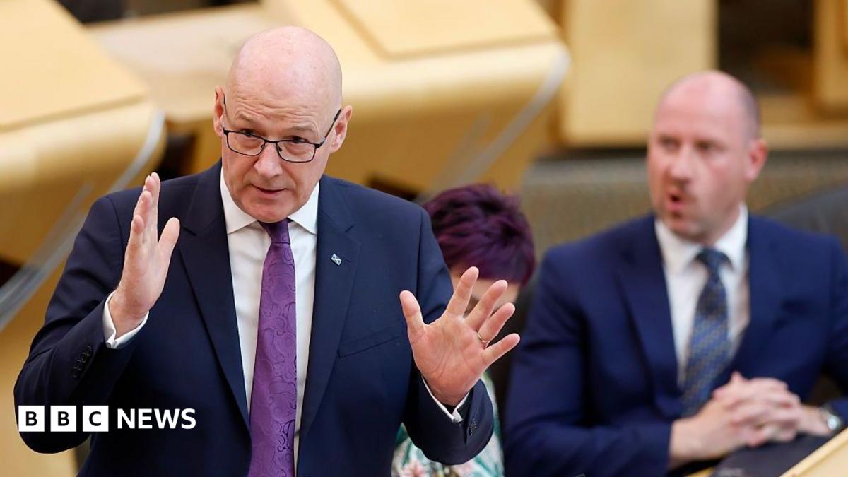 John Swinney to cut Scottish health boards from 14 to two and roll out £2 bus cap