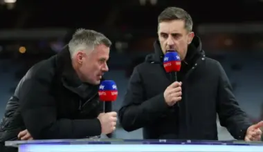 Gary Neville and Jamie Carragher single out 'outstanding' Arsenal star after Aston Villa win | Football
