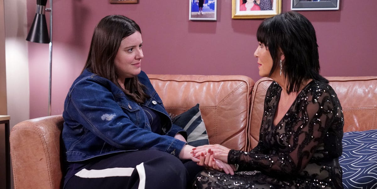 EastEnders' Michelle Ryan reunites with co-star after filming devastating exit plot