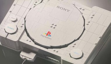 Here's Your First Look at the LEGO PS1, with Ape Escape and Gran Turismo Dioramas