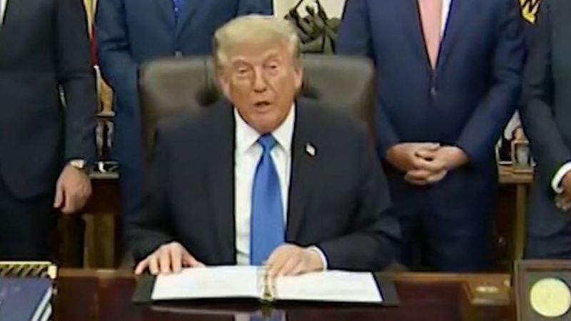 Trump says he’s happy Prince Harry and Meghan returning to the UK