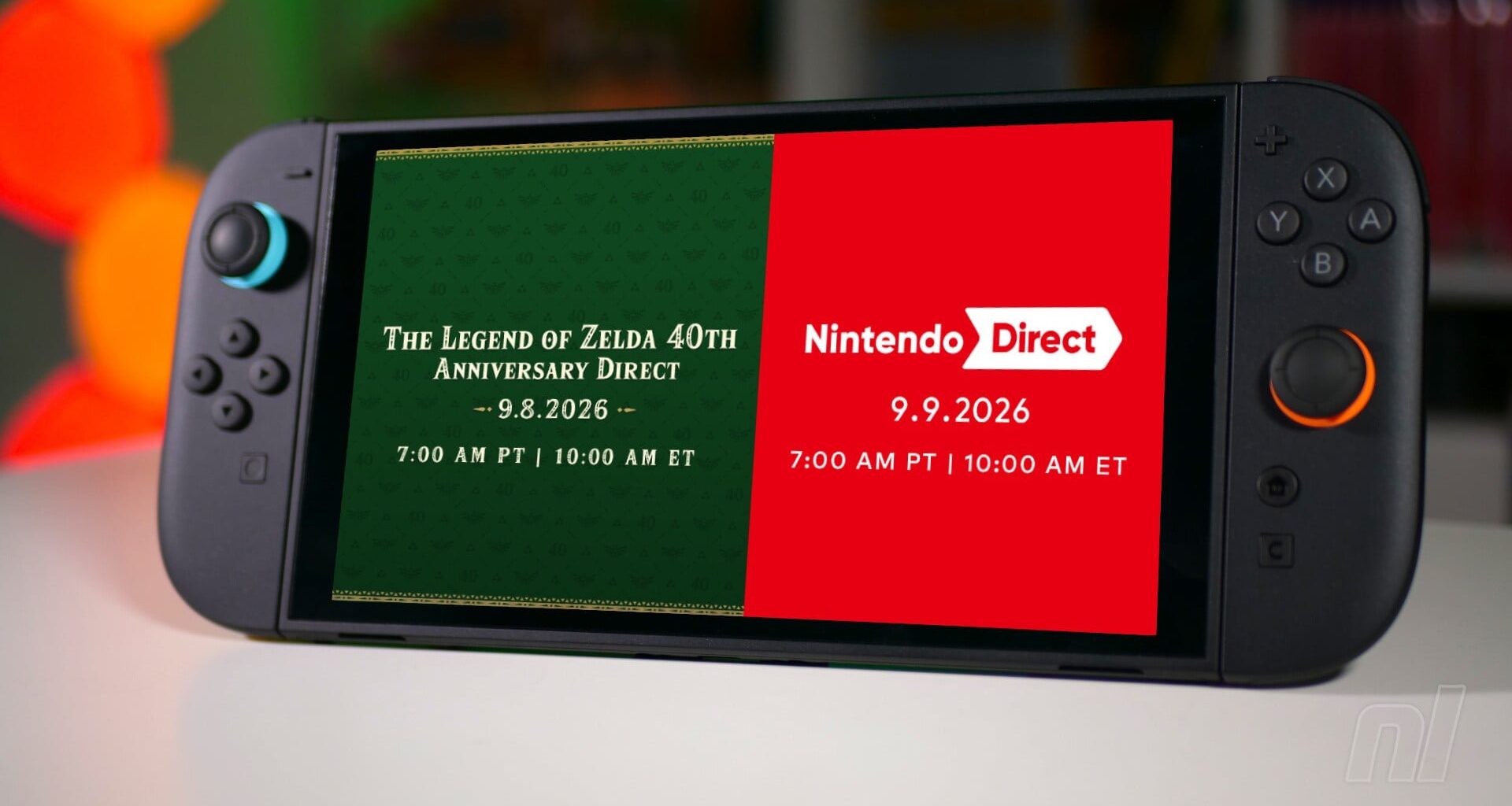 Nintendo Announces Two Directs For Next Week, 8th & 9th September 2026