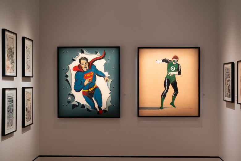 Some of the museum's rooms are organized by theme: adventure, romance, civic life.