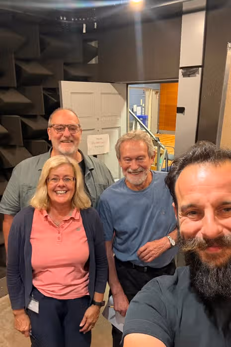 David Troughton, Vanessa Nuttall, Paul Copley and Dom Chinea