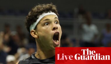 US Open 2026 quarter-final: Ben Shelton v Carlos Alcaraz – live updates | US Open Tennis 2026