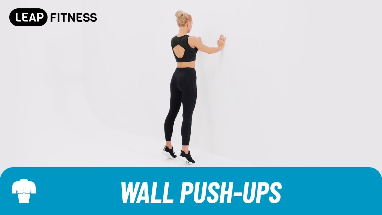 How to Do:WALL PUSH-UPS - YouTube