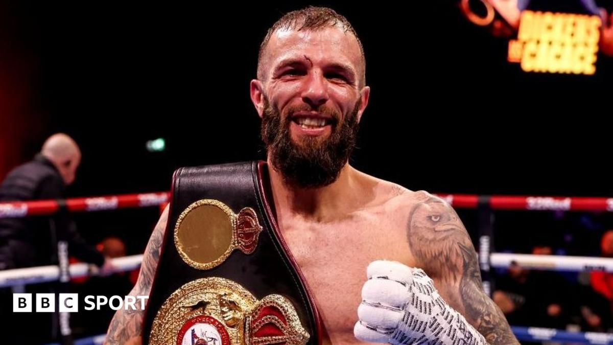 Anthony Cacace after his win over James 'Jazza' Dickens
