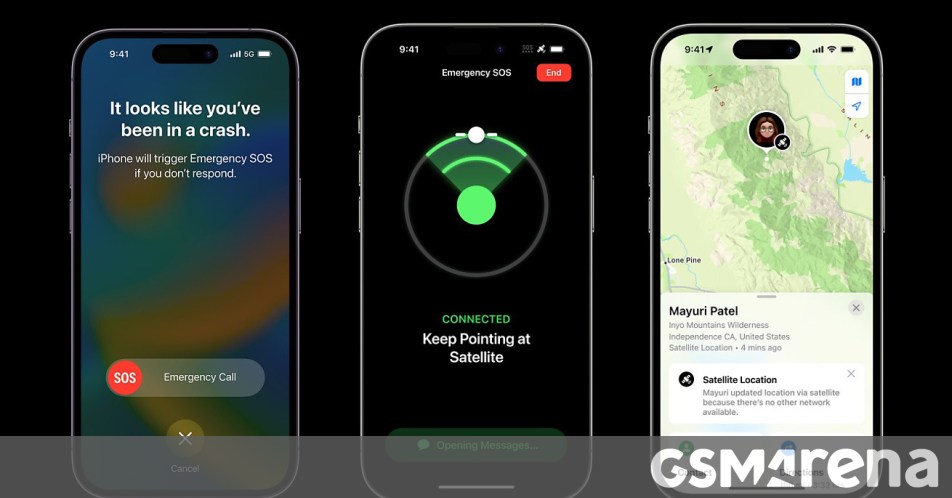 Apple extends free satellite features for older iPhones