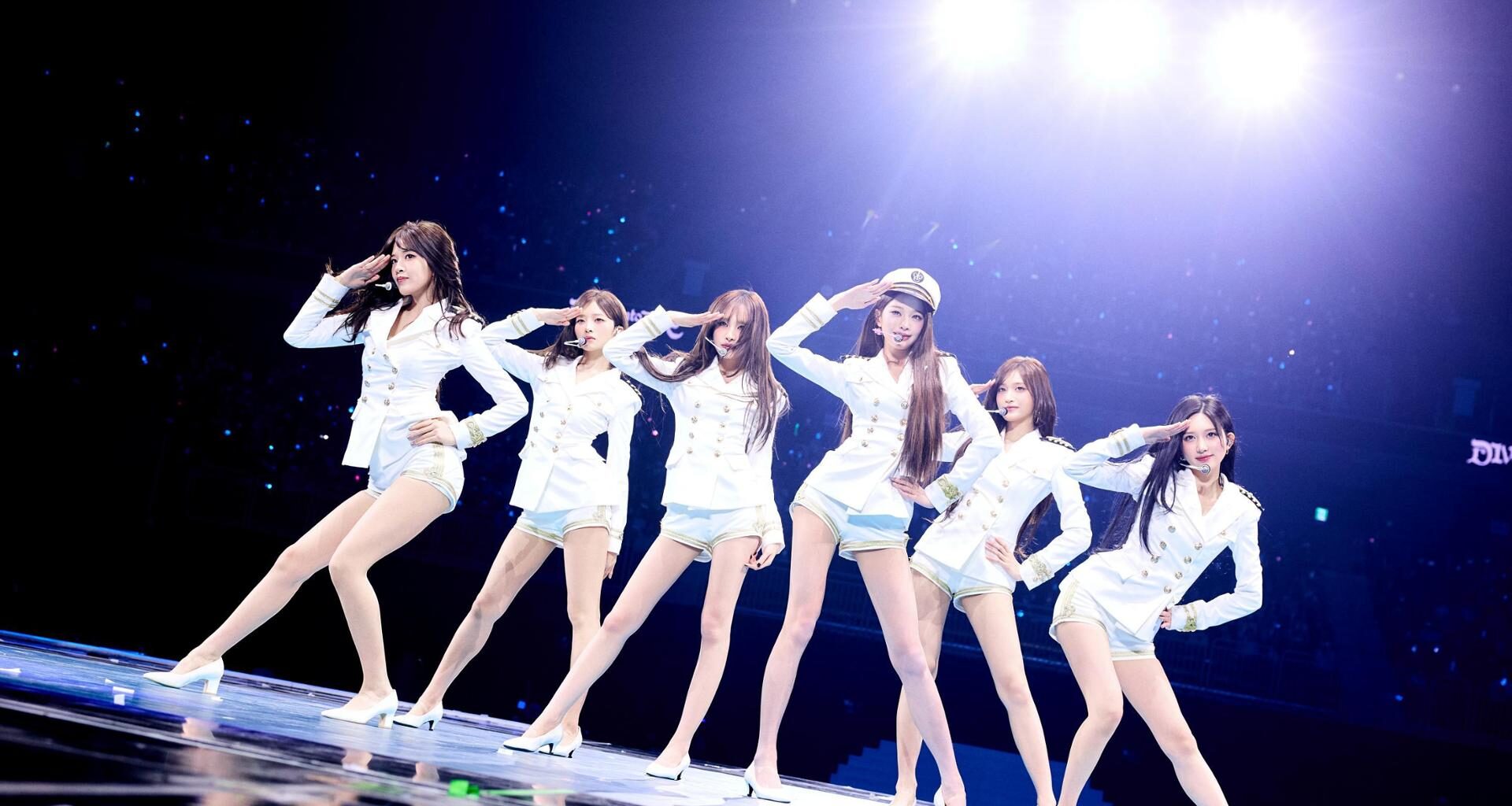 K-pop girl group IVE performs during its fourth fan concert,