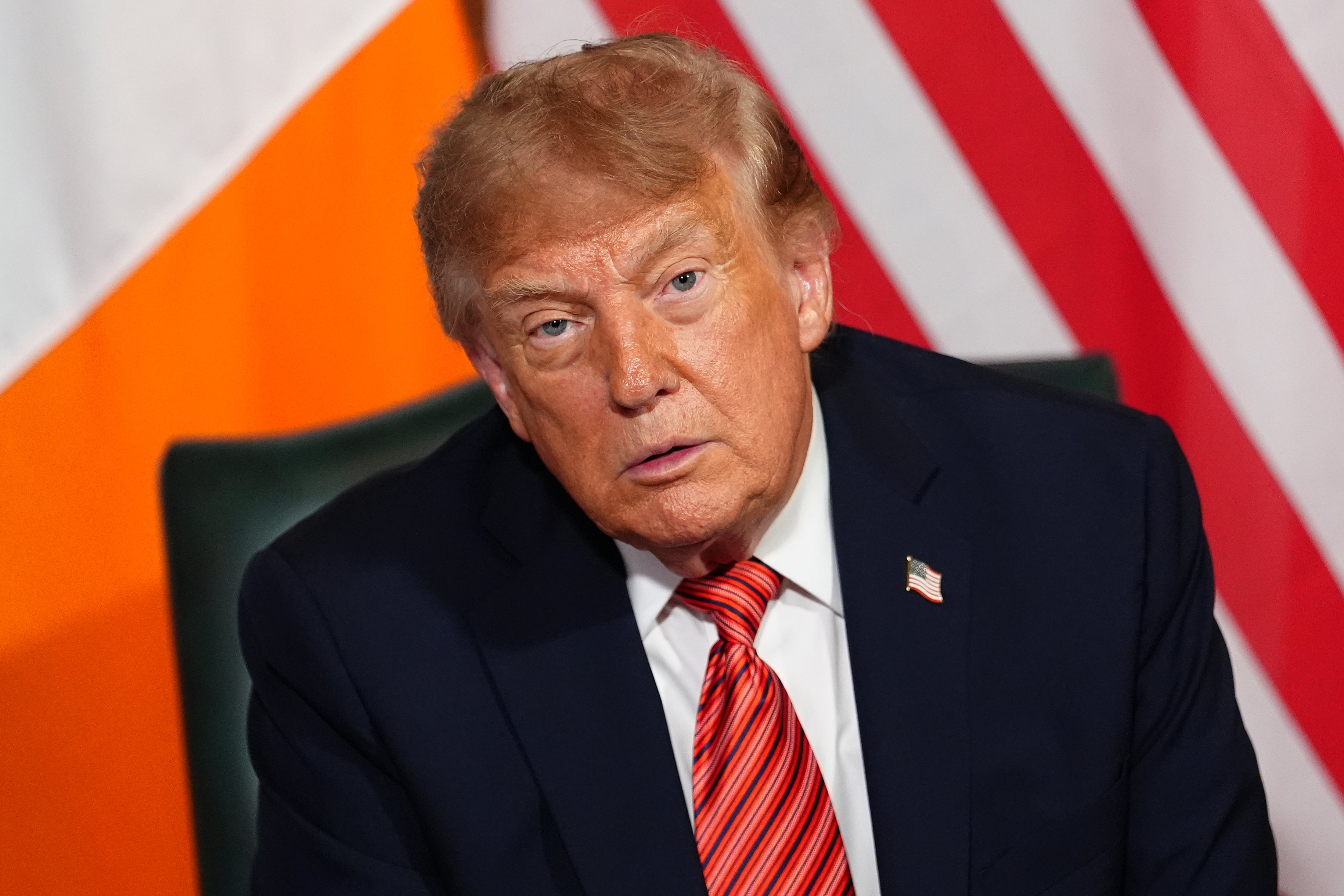 Donald Trump has pledged to attend the Ryder Cup in Ireland next year