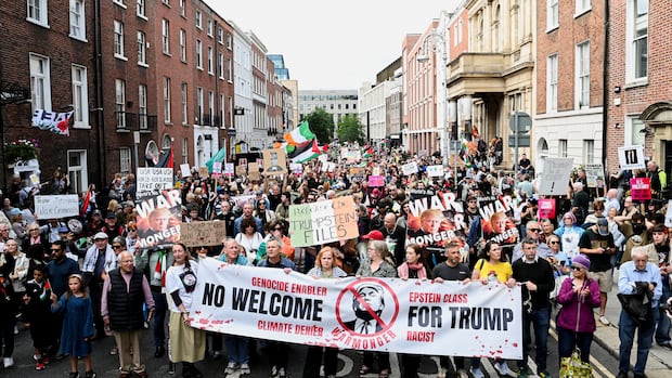 Trump's call for united Ireland draws swift rejection from pro-British unionists