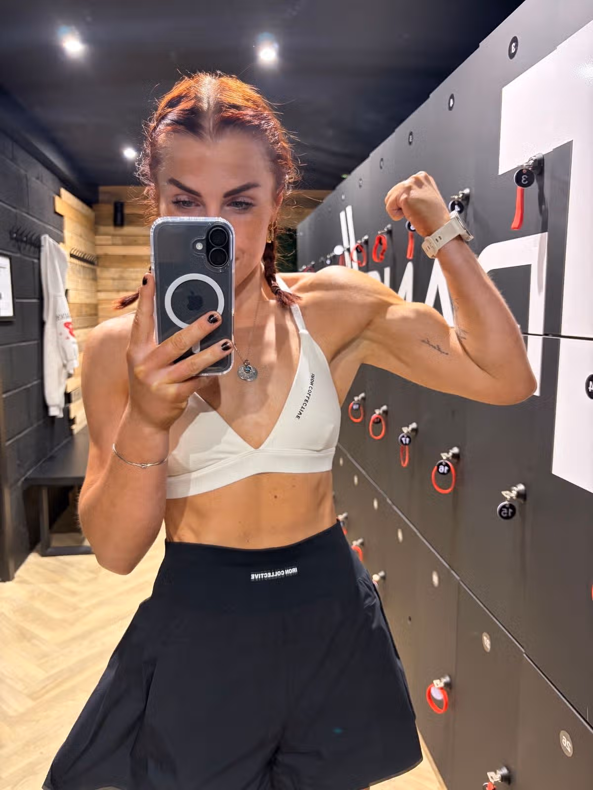Megan Winstanley after her bodybuilding transformation