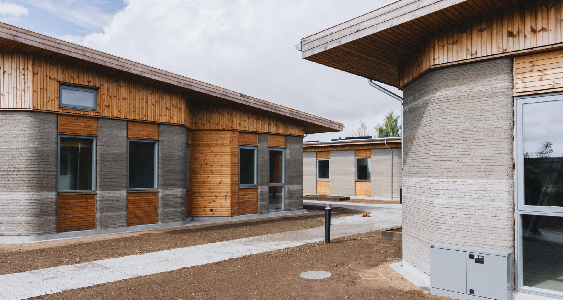 SAGA Space Architects and 3DCP Group Complete 36-Unit 3D-Printed Student Village in Denmark