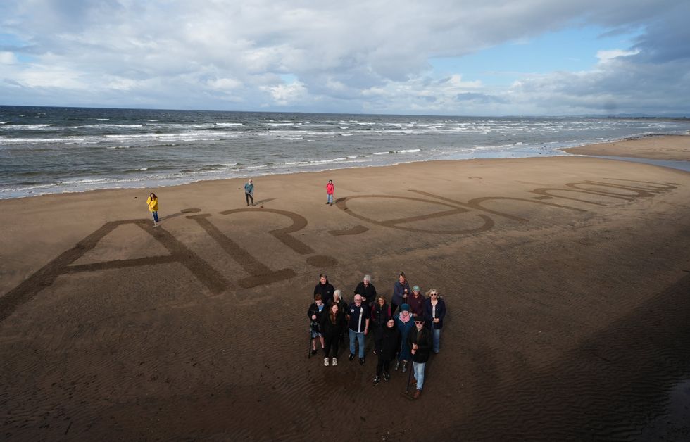 AI protests in Scotland