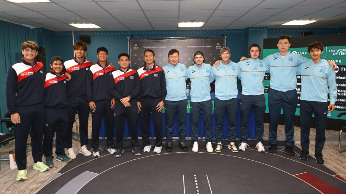 Kazakhstan to Face Thailand in Davis Cup Tie With First World Group Place at Stake 