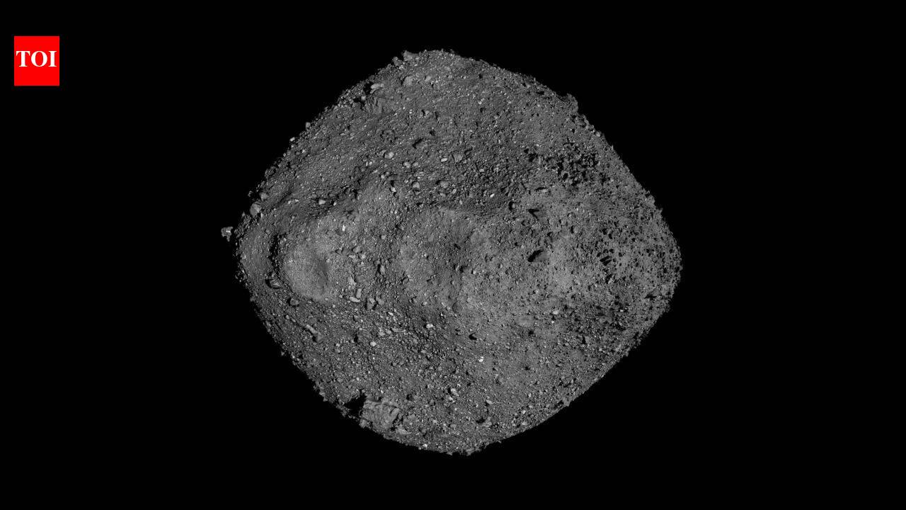 In 2010, NASA’s asteroid probe touched Bennu for seconds, sank almost 20 inches into loose rock and blasted roughly six tons of debris away |
