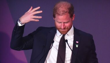 Emotional Prince Harry speaks at charity event following claims in uncle Earl Spencer's book