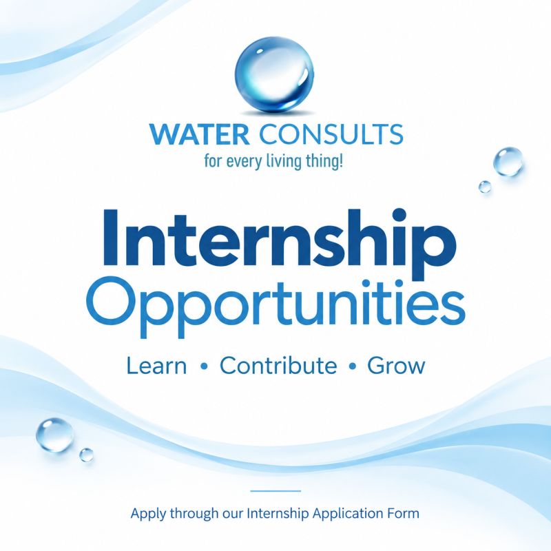 Apply Now for the Water Consults Remote Internship 2026: Two Remote Opportunities in Water, Environment and Geospatial Innovation