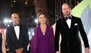 Kate Middleton Attends the Red-Carpet Premiere of 'Digger" in a Historic 103-Year-Old Necklace