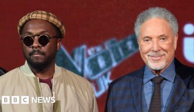 Will.i.am backs campaign for Sir Tom Jones to return to The Voice - BBC
