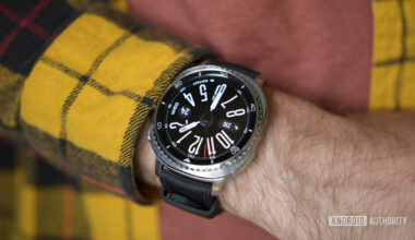 Samsung Galaxy Watch 8 Classic with a Facer watch face.